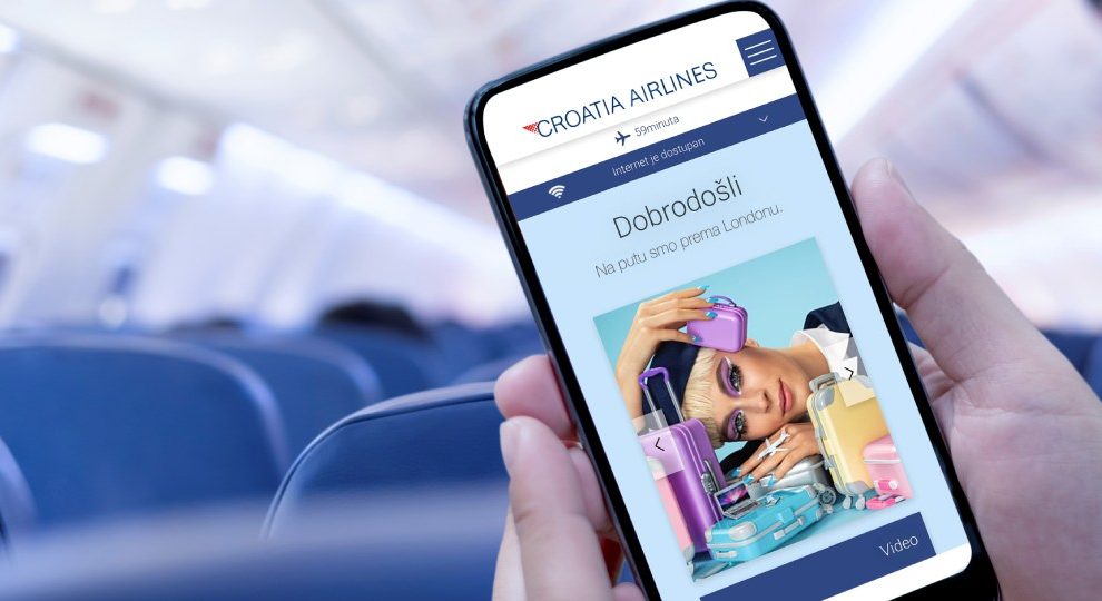 WiFi dostupan na letovima Croatia Airlinesa!