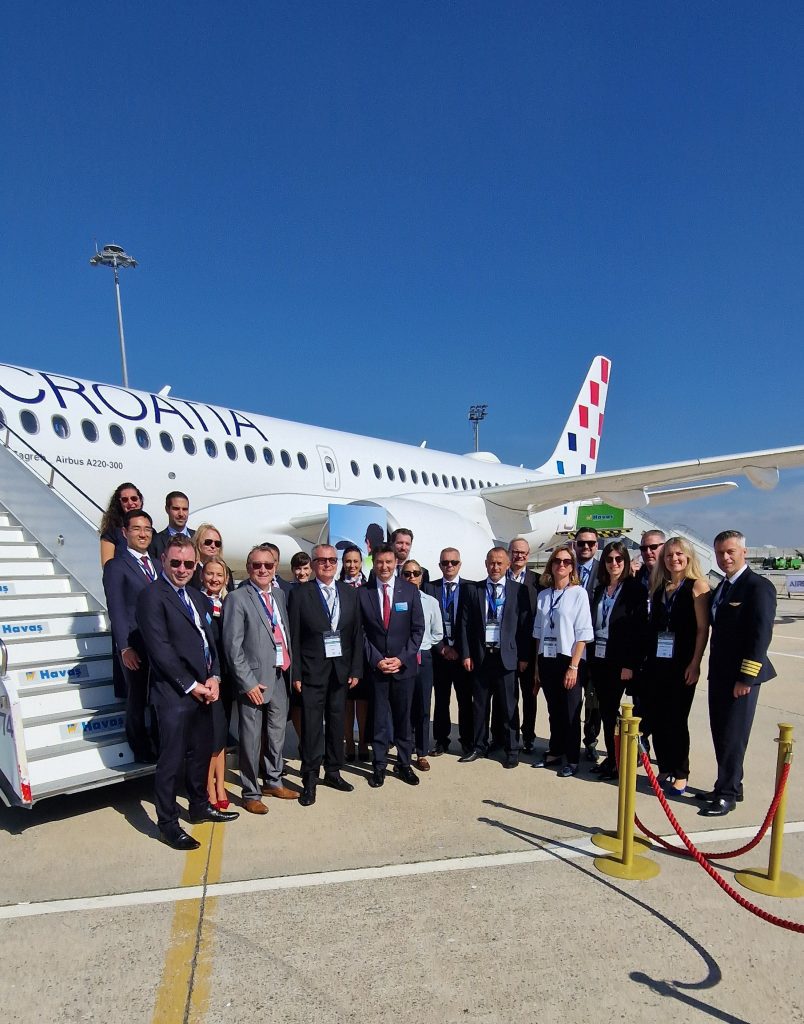 Croatia Airlines predstavlja Airbus A220 na Istanbul Airshowu 2024.