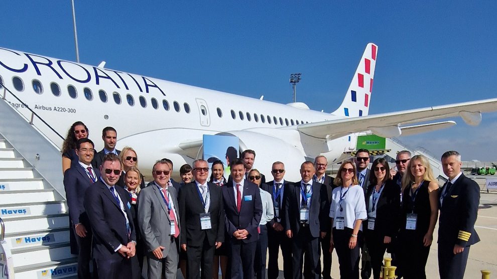 Croatia Airlines predstavlja Airbus A220 na Istanbul Airshowu 2024.