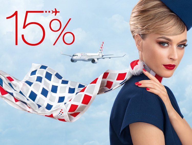 Croatia Airlines obilježava 35. rođendan uz 15 % popusta