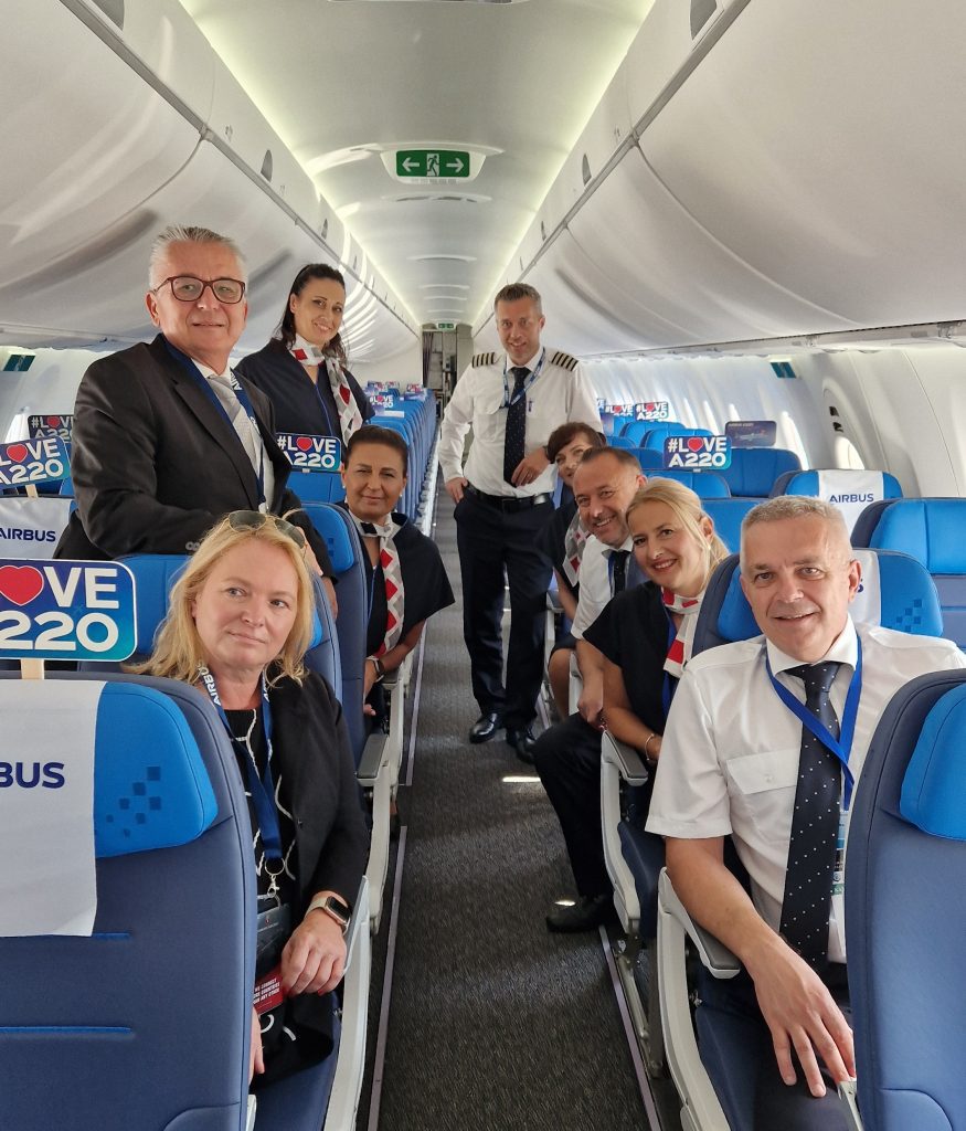 Croatia Airlines predstavlja Airbus A220 na Istanbul Airshowu 2024.